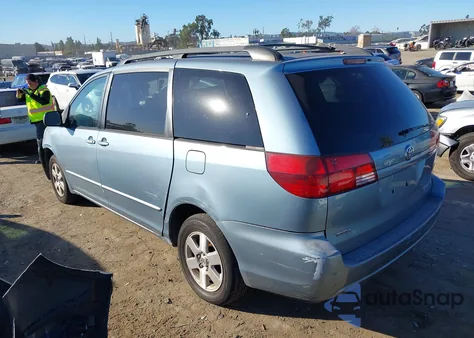 2005 Toyota Sienna Le из США, поврежденный, VIN 5TDZA23C35S317314